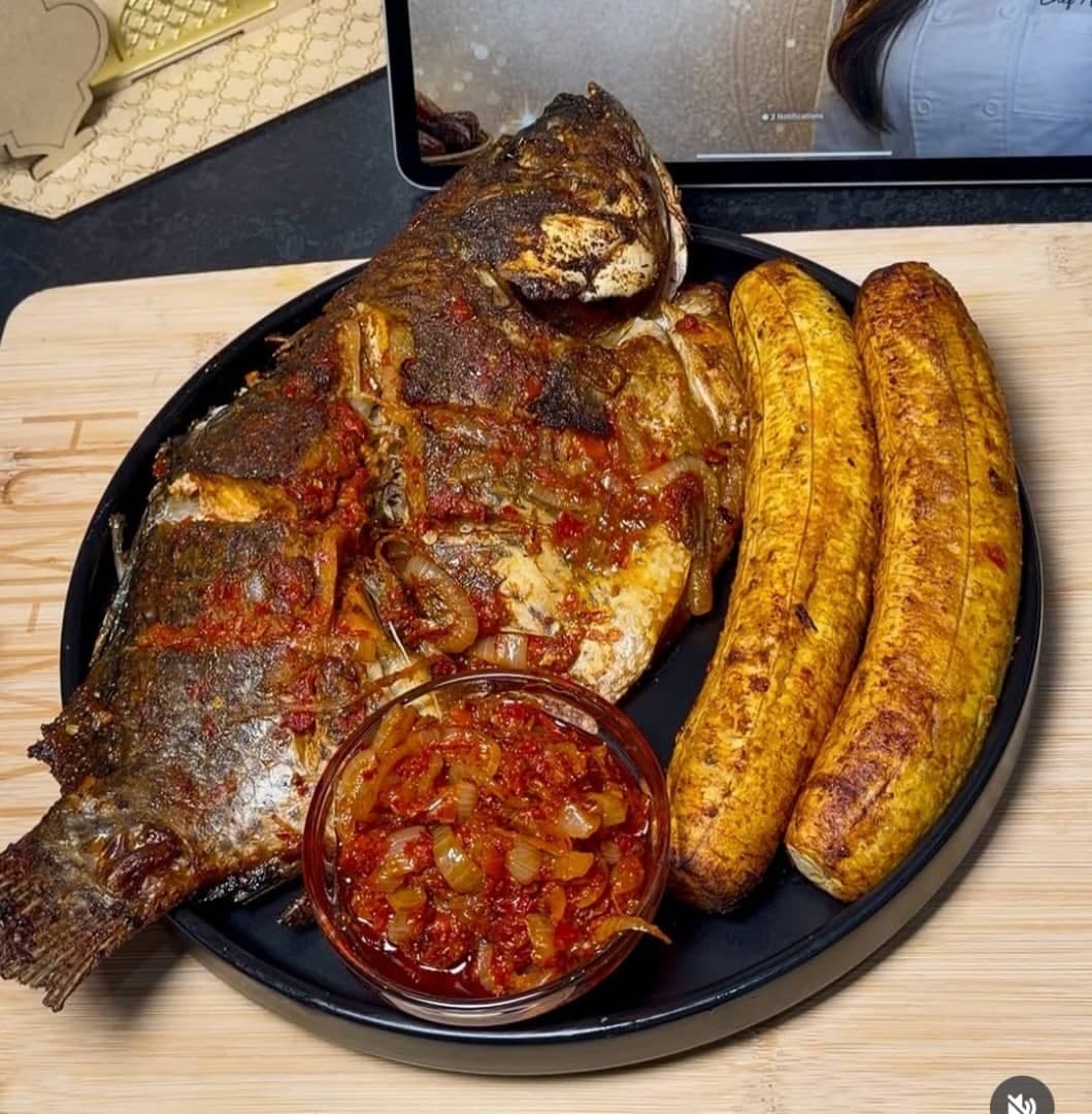Fish and Plantain