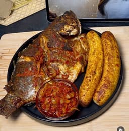Fish and Plantain